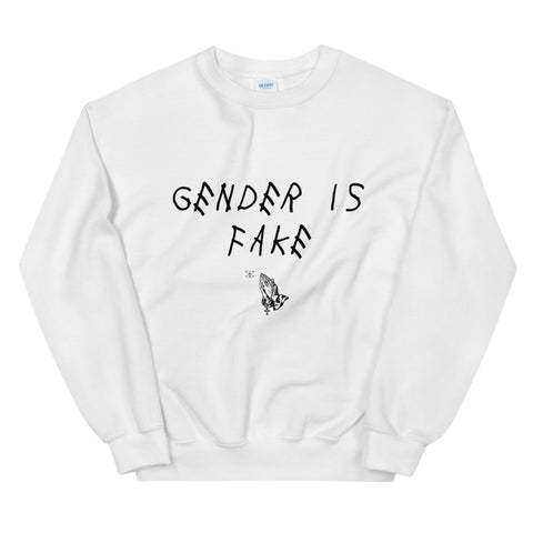 Gender is Fake Crewneck Sweatshirt
